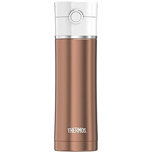 Thermos Sipp 16 Ounce Stainless Steel Insulated Drink Bottle, Rose Gold