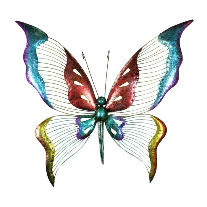 Metal Butterfly WallDecor, Multicolor