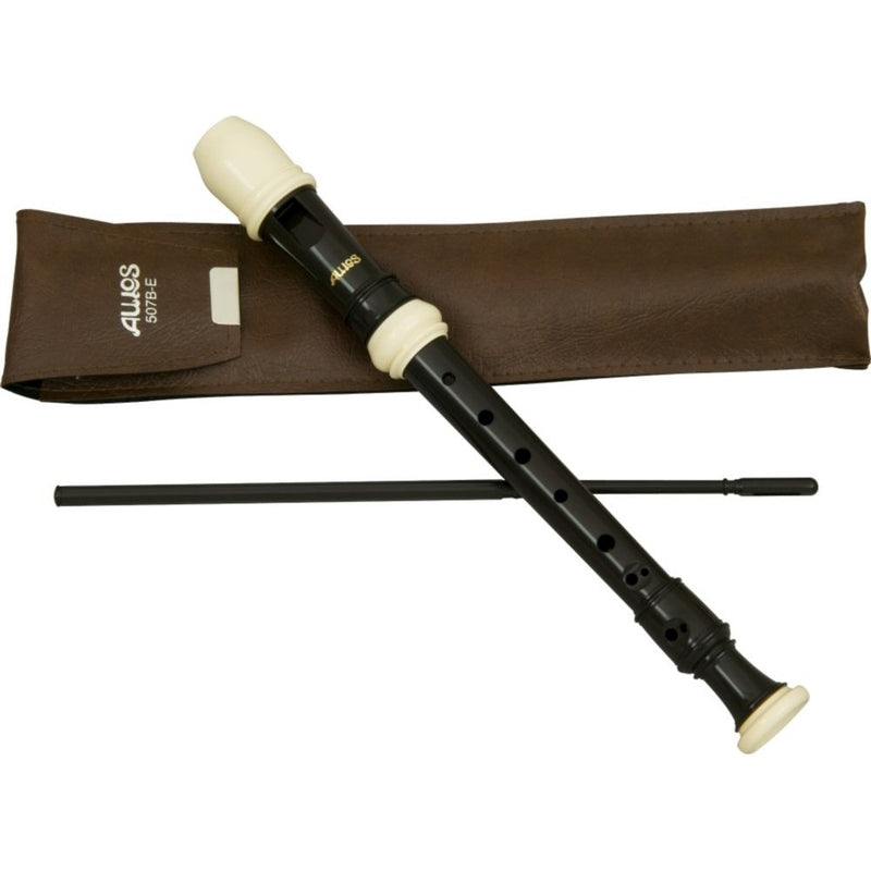 Aulos A507B Sopranino 3-Piece Recorder