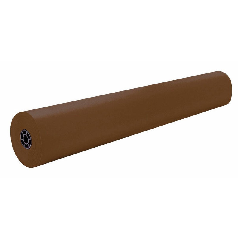 Pacon Rainbow Lightweight Duo-Finish Kraft Paper Roll, 3-Feet by 1000-Feet, Brown (63020)