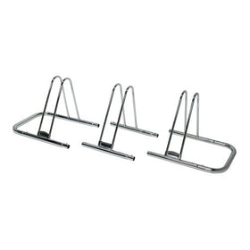 Stoneman Sports QSP-618-3 Sparehand Freestanding 3-Bike Parking Stand for All Frame Types, Grey Finish