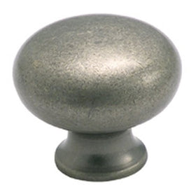 Amerock BP771-WN Traditional Classic Legacy 1-1/4-Inch Diameter Knob, Weathered Nickel