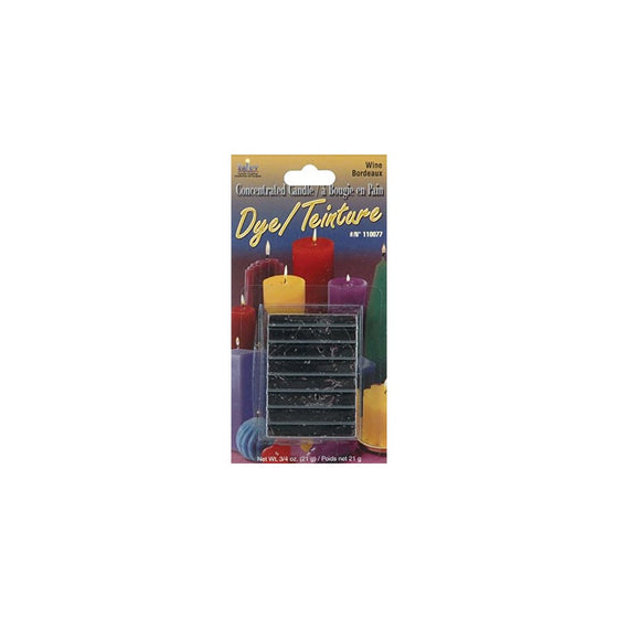 Yaley Concentrated Candle Dye Blocks, 0.75-Ounce, Wine