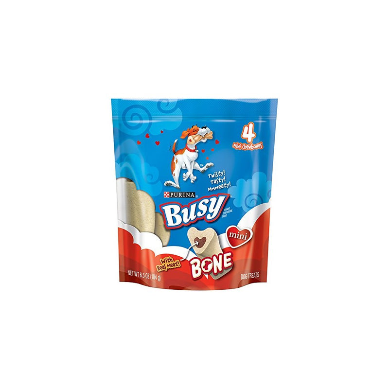 Purina Busy Bone Mini Dog Treats (8) 6.5 oz., 4 ct. Pouch