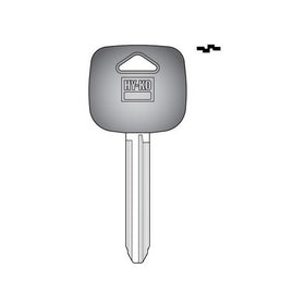 Hy-Ko Key Blank Toyota Ez# Tr47p Double Sided Brass Nickel Plated