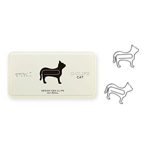 Midori D-Clips Cat (43185006)