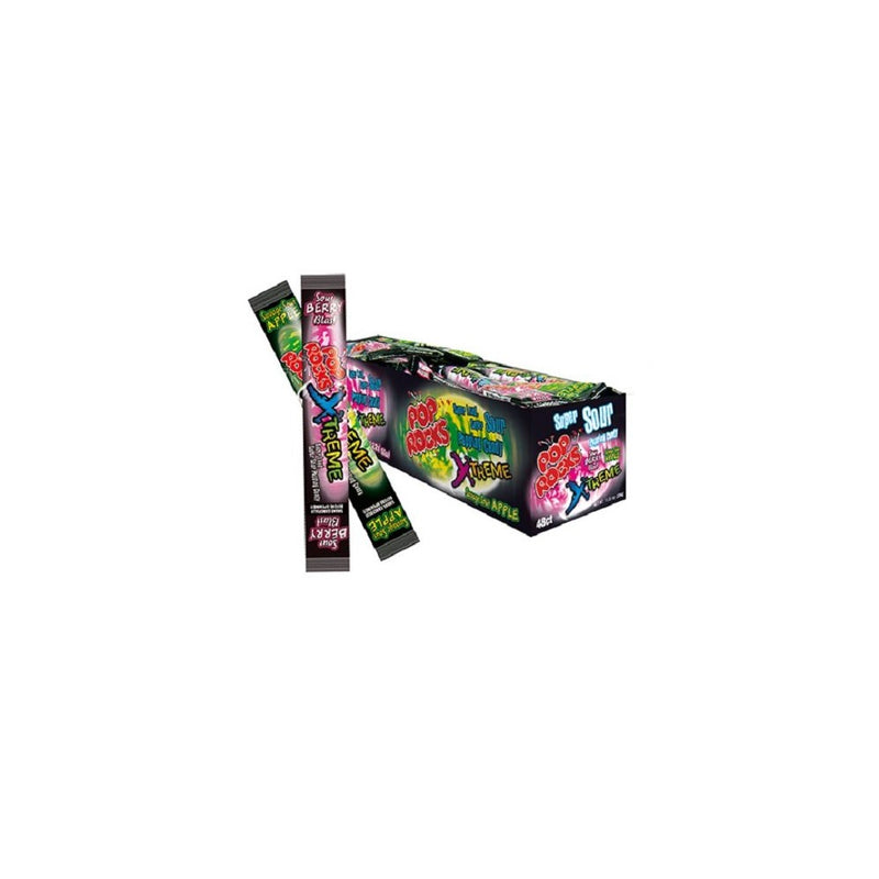 Pop Rocks Extreme Sour Candy 0.24oz (48 count)