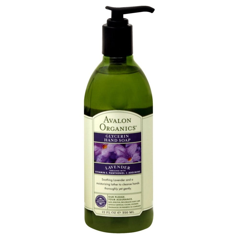 Avalon Hand Soap Glycerin Lavender 12 oz (Pack of 2)