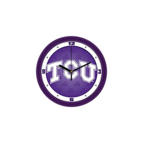 NCAA Texas Christian Horned Frogs Wall Clock