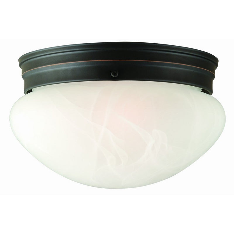 Design House 514539 Millbridge 2 Light Ceiling Light, Oil Rubbed Bronze