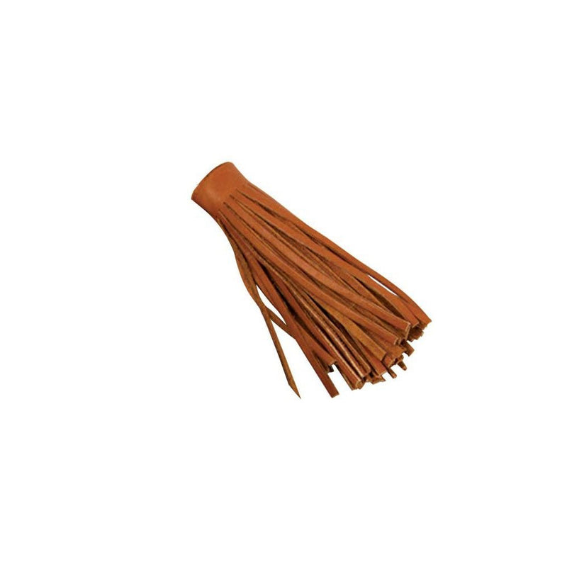 Tandy Leather Deertan Fringe, 4-Inch by 36-Inch, Saddle Tan