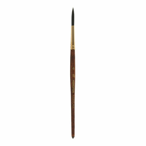 Princeton Artist Brush Neptune, Brushes for Watercolor Series 4750, Script Synthetic Squirrel, Size 6