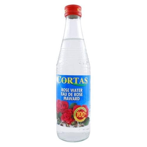 Cortas Rose Water, 10-Ounce Bottles (Pack of 4)