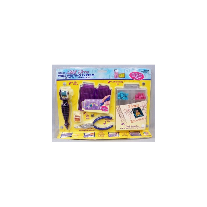 Deluxe " Wild Wire " Wire Writing SystemLetters and Numbers