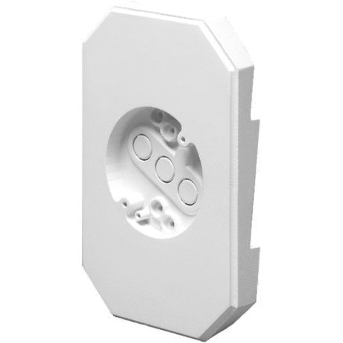 Arlington 8141DBL Siding Mounting Kits with Built-in Box, White, 1/2-, 1-Pack,