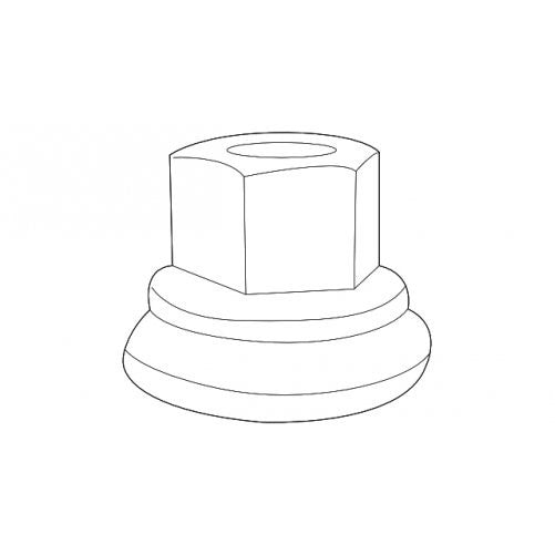 Mopar Lug Nut - 6509424AA