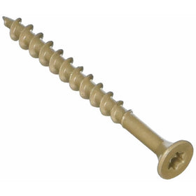 NATIONAL NAIL 356130 100CT 2 by 9-Inch Tan Deck Screw
