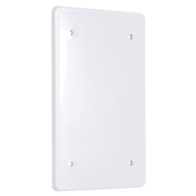 Hubbell-Bell PBC100WH Blank Weatherproof Nonmetallic Device Cover, Single Gang, White