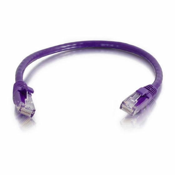 C2G/Cables to Go 00475 Cat5e Snagless Unshielded (UTP) Network Patch Cable, Purple (25 Feet/7.62 Meters)