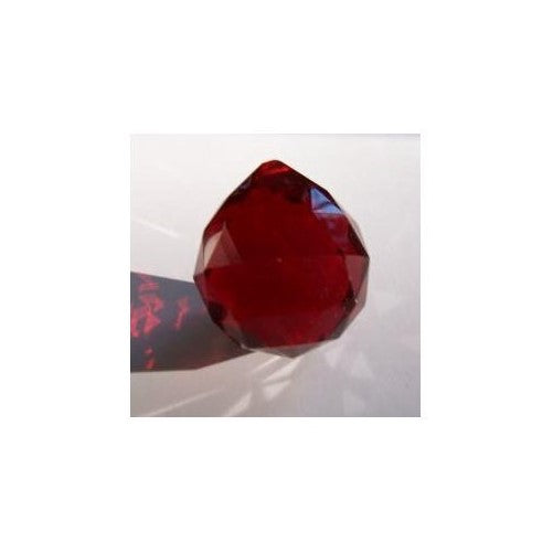 40mm Red Crystal Ball Prisms by Gift Square