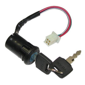 Poweka Ignition Switch with Key for 50cc 70cc 90cc 110cc 150cc 200cc 250cc Chinese ATV Quad