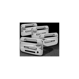 MaxMate Fits 04-13 Ford F150 Not for Heritage Chrome 4 Doors Handle Cover W/O Passenger Side Keyhole With Key Pad