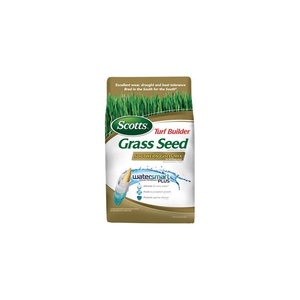 Scotts Turf Builder Grass Seed - Southern Gold Mix for Tall Fescue Lawns, 3-Pound (Sold in select Southern states)