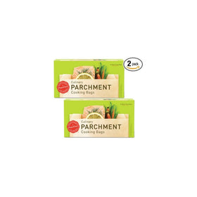 (2 Pack) Parchment Paper Nonstick Cooking Bags, 10-ct/Box