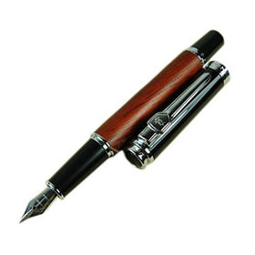 EastVita 8812 Fountain Pen Rose Wood Barrel Vintage Style