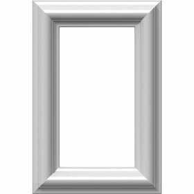 Ekena Millwork PNL08X12AS-01 8"W x 12"H x 1/2"P Ashford Molded Classic Wainscot Wall Panel