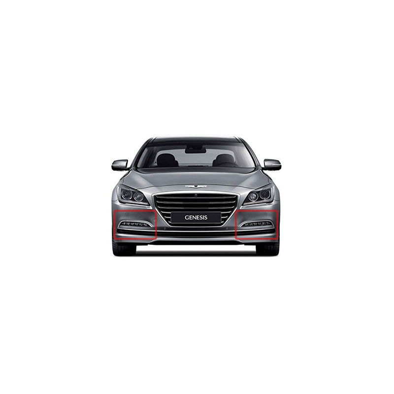 Sell by Automotiveapple, Hyundai Motors Genuine LED Fog Light Lamp DRL Assembly LH RH 2-pc Set For 2015 Hyundai Genesis Sedan