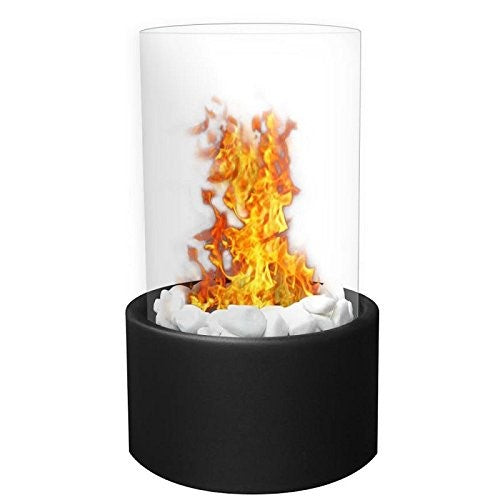 GF307950BK Ghost Tabletop Firepit Ethanol Fireplace - Black