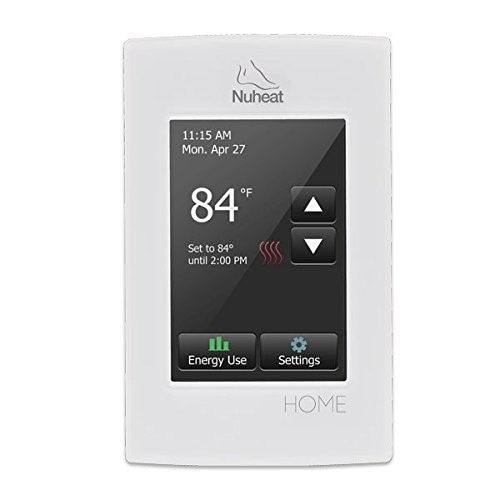 Nuheat Home Radiant Floor Heating Dual Voltage Progamble Thermostat by Nuheat