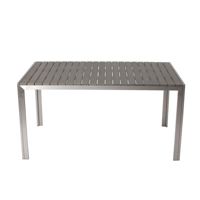 Anodized Aluminum Dining table, Gray