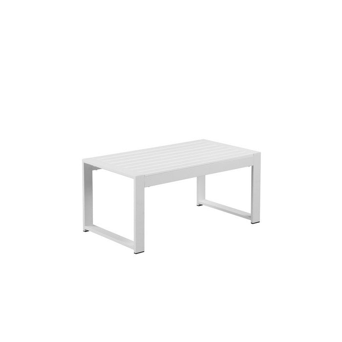 Aluminum Coffee Table , White