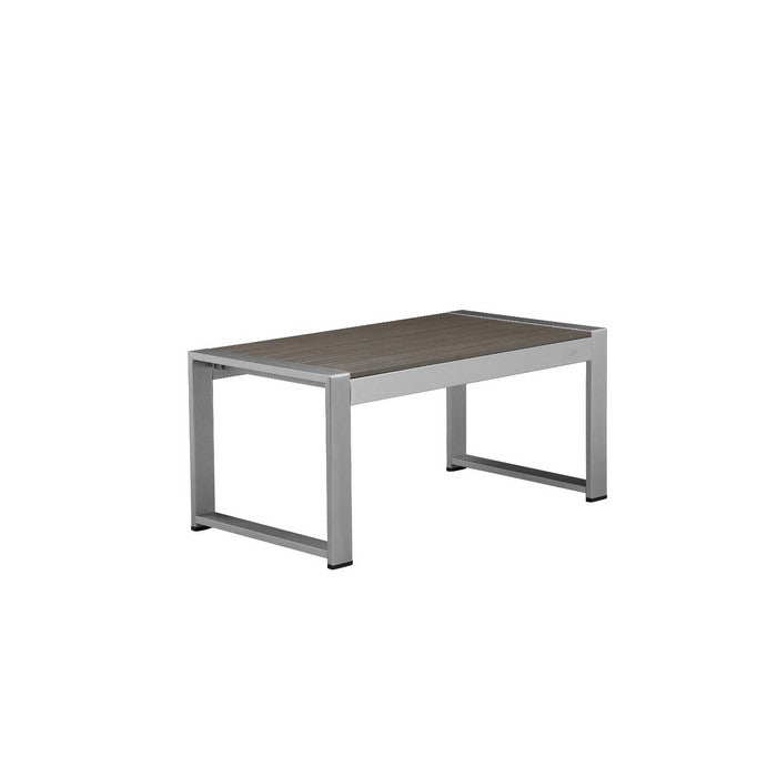 Anodized Aluminum Perfect Outdoor table, Gray
