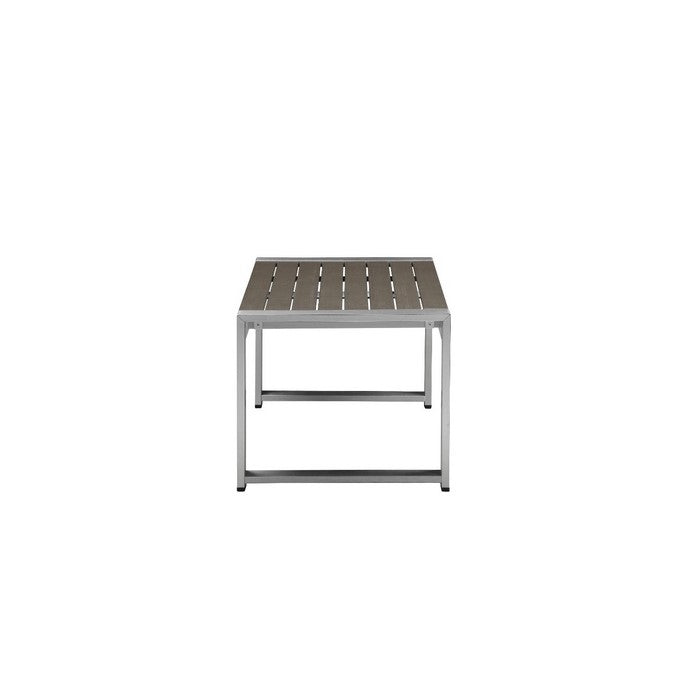 Anodized Aluminum Perfect Outdoor table, Gray