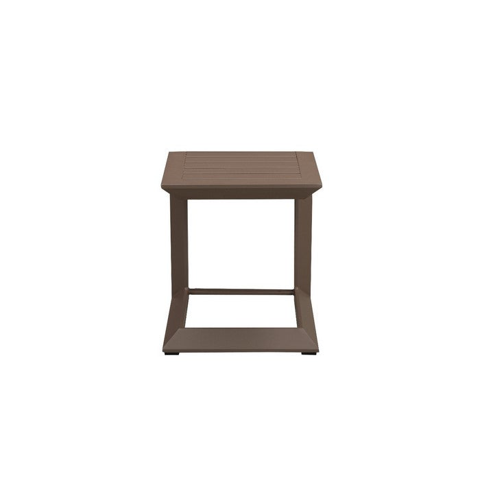 Aluminum Side Table, Espresso