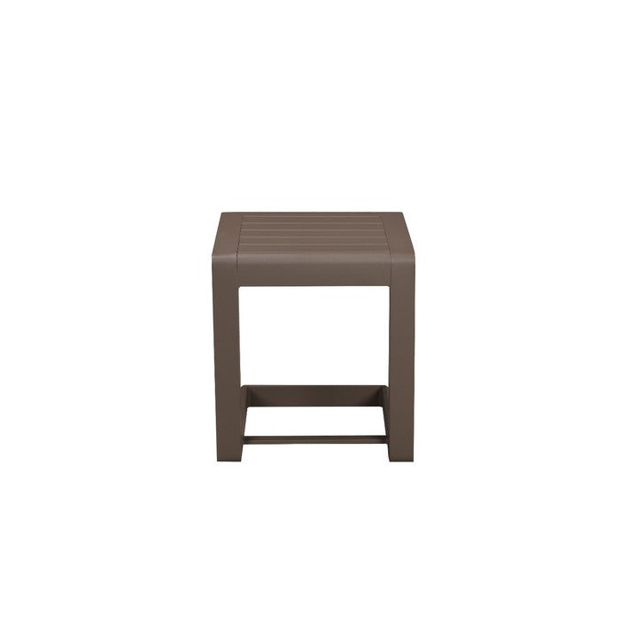 Aluminum Side Table, Espresso