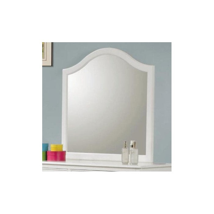 Transitional Mirror, White