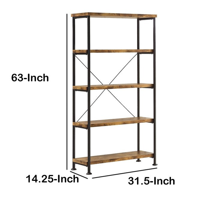 Bookcase With 4 Open Shelves