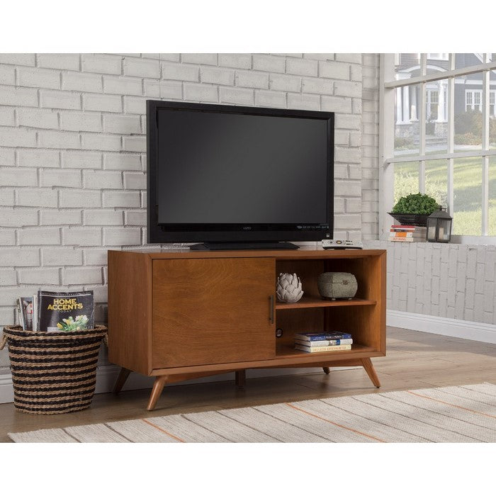 Mahogany Wood Small TV Console
