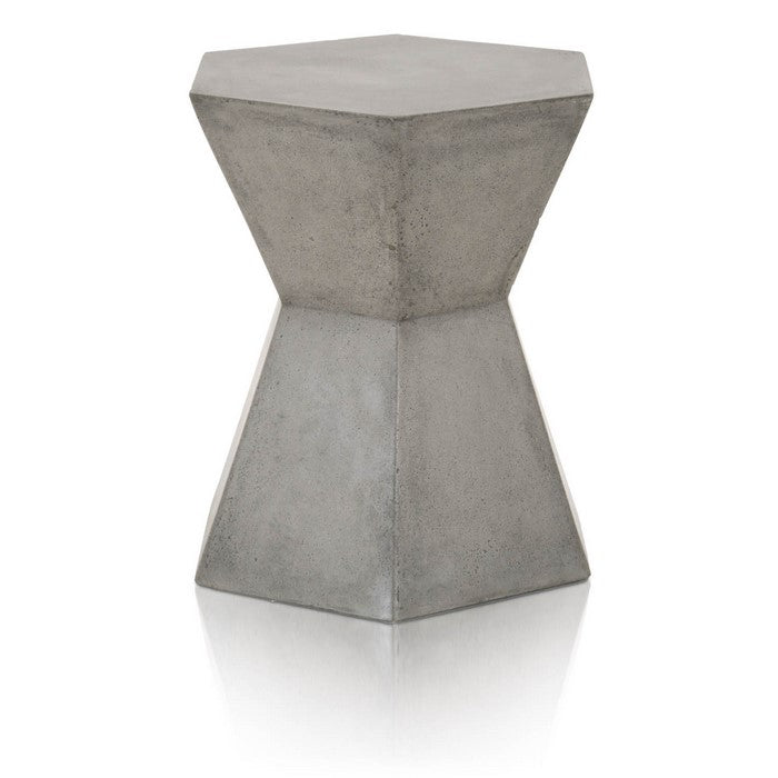 End Table In Slate Gray