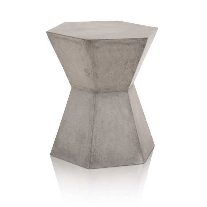 End Table In Slate Gray