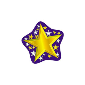 Carson Dellosa Gold and Silver Stars Cut-Outs (5544)