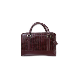 Reptile Leather Extra Large Wine Bible Cover