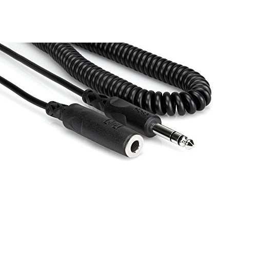 Hosa HPE-325C 1/4 inch TRS to 1/4 inch TRS Headphone Extension Cable, 25 feet