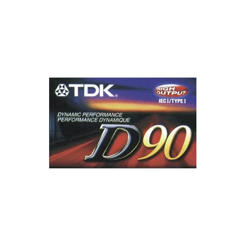 TDK Dynamic D90 cassette tape