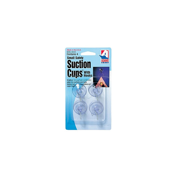 Adams Manufacturing 7500-77-3040 1 1/8" Suction Cups, Small, 4 Pack