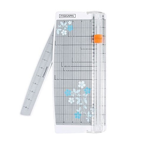 Fiskars scrapbooking paper trimmer with swing-out arm, 12 inches